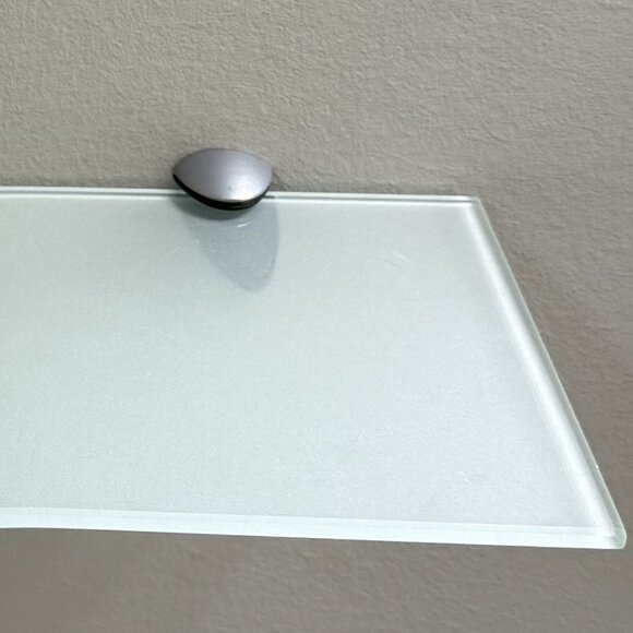 Glass Floating Wave Shelf - Picture 4 of 5